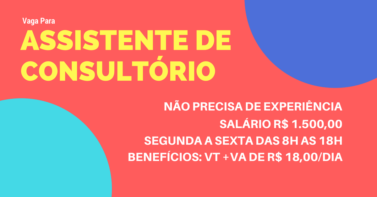 Contrata-se pessoas para trabalhar em consultório odontológico