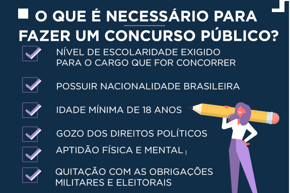 Em novembro concursos públicos vagas para todos os níveis.