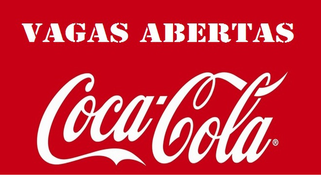 Coca-Cola abre vagas de emprego